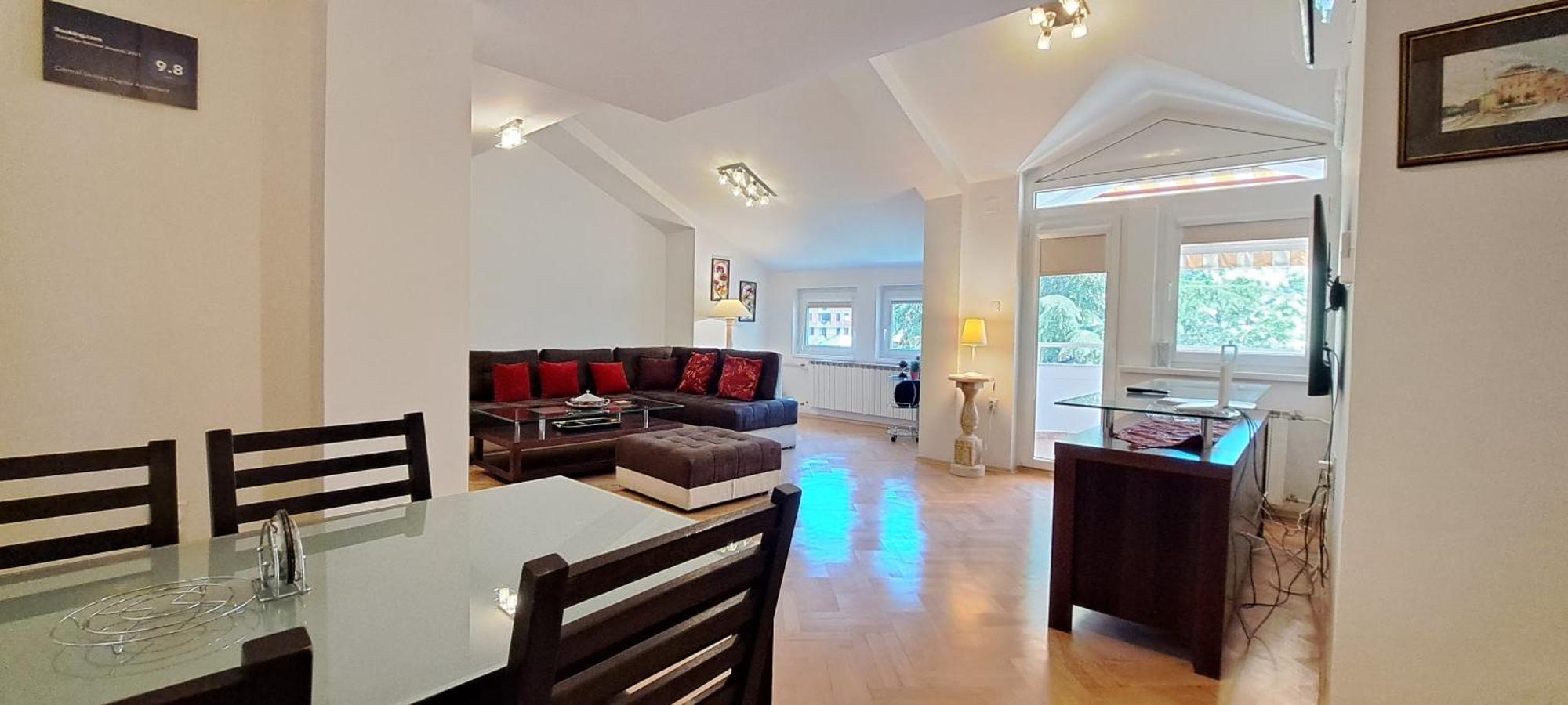 Central Skopje Duplex Apartment Екстер'єр фото